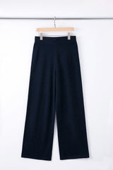 N.12 100% CASHMERE LOUNGE PANT - MIDNIGHT - Only XS Left