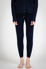 N.46 ALEGER Cashmere Blend Classic Track Pant - MIDNIGHT NAVY - Only XS, S Left