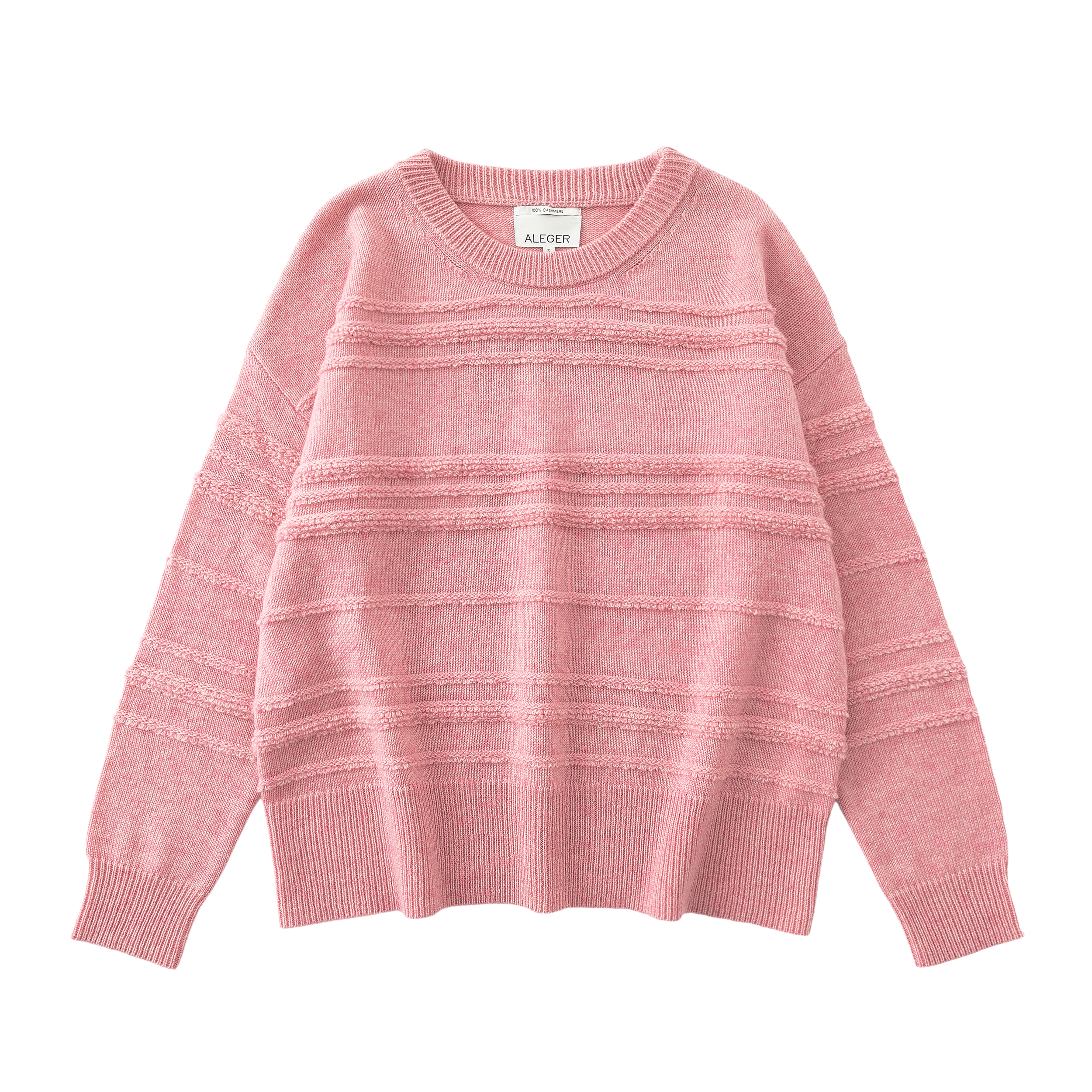 SAMPLE- N.330W-PREAL PINK CREW - SIZE S