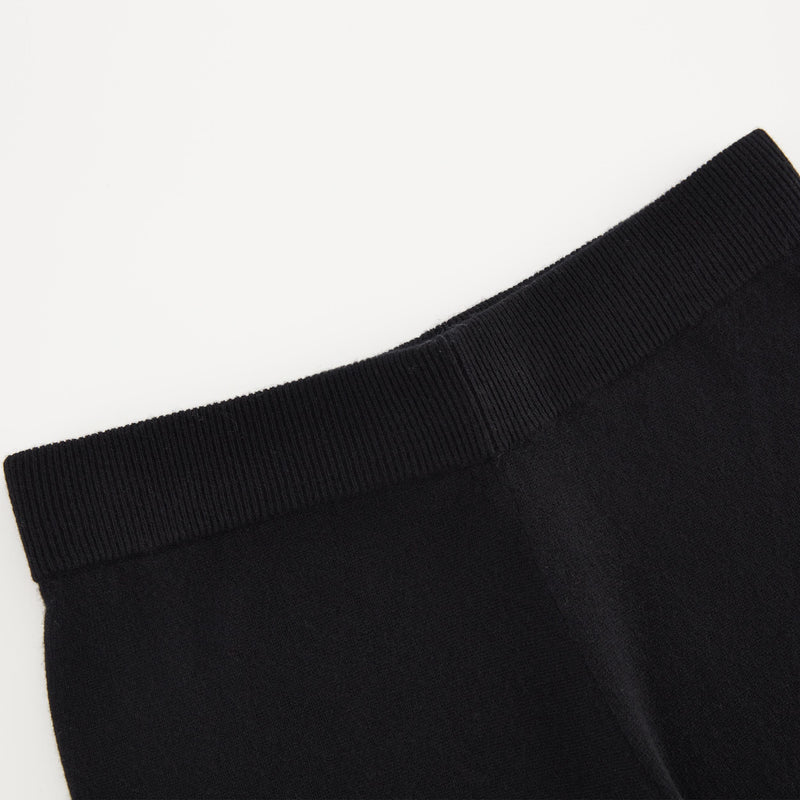 N.12 ALEGER Cashmere Blend Lounge Pant - BLACK - Only XS Left